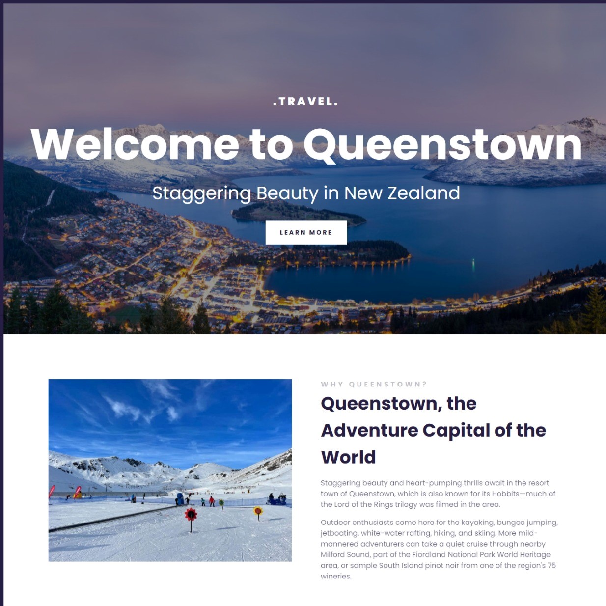 Queenstown travel preview